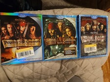 Pirates of the Caribbean: Trilogy Blu-ray W SLIPCOVERS  comprar usado Pirates of the Caribbean: Trilogy Blu-ray W SLIPCOVERS  comprar usado  Enviando para Brazil