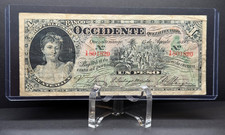Guatemala - 1 Peso - 15 Agosto 1900 - Banco de Occidente Quezaltenango, usado comprar usado  Enviando para Brazil