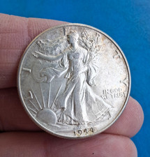 Stati Uniti United States USA, Walking Liberty 1/2 Mezzo Dollaro 1944 km 142 comprar usado  Enviando para Brazil
