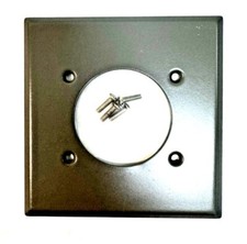 Aço 4,5" x 4,5" secador/faixa 2,15" receptáculo 1G placa de cobertura de parede comprar usado  Enviando para Brazil