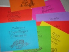Fiches cartonnées classement d'occasion  Nice-