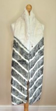 grey fur wrap for sale  WOLVERHAMPTON