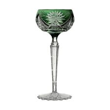 Usado, Cristal VAL St LAMBERT - Corte EPINAL - Vidro de jarrete colorido - Verde comprar usado  Enviando para Brazil