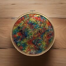 Obra de arte em resina epóxi em folha "única de um tipo" comprar usado  Enviando para Brazil