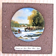 Plaque tableau emaux d'occasion  Poix-du-Nord