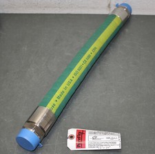 Mangueira de transferência PureFlex FlexChem FEP forrada, 1-1/2" NPT x 2 pés, borracha flexível, usado comprar usado  Enviando para Brazil