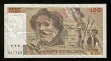 Billet 100 francs d'occasion  Expédié en Belgium