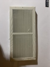 NOS Hart & Cooley HVAC 14 x 6" grade de tampa de ventilação branca registro de parede CA 1988, usado comprar usado NOS Hart & Cooley HVAC 14 x 6" grade de tampa de ventilação branca registro de parede CA 1988, usado comprar usado  Enviando para Brazil
