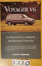 Chrysler voyager prospectus d'occasion  Meyzieu