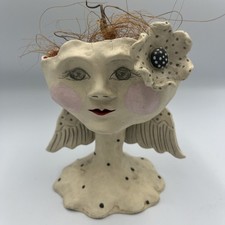 Signed pottery women for sale  Webster