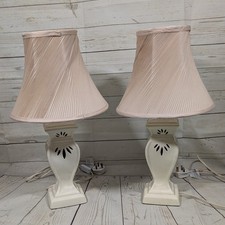 Pair vintage cream for sale  LONDON
