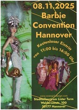 Flyer zum Barbie EVENT Hannover Signature Fashion Royalty Adonis JHD Mizi Doll comprar usado  Enviando para Brazil