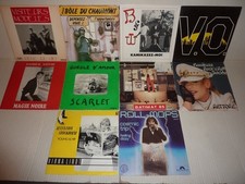 Lot disques 45t d'occasion  France
