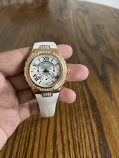 Usado, Relógio feminino Guess silicone branco u0300l2 envio rápido frete grátis comprar usado  Enviando para Brazil