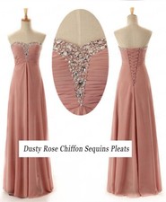 Dusty rose chiffon for sale  Albuquerque