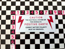 Period positive earth for sale  BEWDLEY