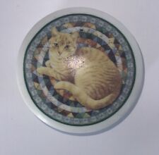 Colcha rara vintage Lesley Anne marfim gato bugiganga gato laranja comprar usado  Enviando para Brazil