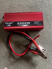 Foval 2000w solar for sale  LEICESTER