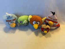 Lote 5 autênticos Angry Birds Pelúcia 2-5” Star Wars e Personagens Clássicos - Sem Som, usado comprar usado Lote 5 autênticos Angry Birds Pelúcia 2-5” Star Wars e Personagens Clássicos - Sem Som, usado comprar usado  Enviando para Brazil