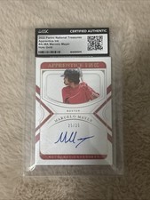 Usado, 2022 National Treasures Apprentice Ink Gold Marcelo Mayer RC autografado 25/25 CCG AUTH comprar usado  Enviando para Brazil