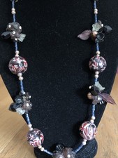 Collana vintage millefiori usato  Milano