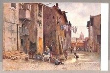 Ab0156 cartolina epoca usato  Italia