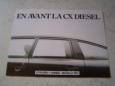 Catalogue publicitaire citroen d'occasion  Châteauneuf-sur-Sarthe