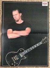 JAMES HETFIELD ~ 1999 UK Magazine centrefold poster METALLICA comprar usado  Enviando para Brazil