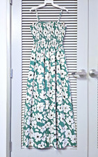 Green floral print for sale  Cerritos