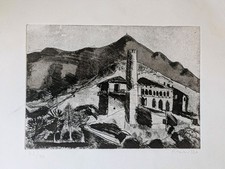 Francesco tabusso litografia usato  Italia