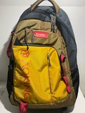 Mochila amarela rolo/roda AOKING 22” bolsa de livros laptop caminhada resistente à água. DD, usado comprar usado  Enviando para Brazil