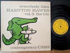 Hampton Hawes ‎– Everybody Likes Hampton Hawes Vol 3: The Trio 1956 Contemporary segunda mano  Embacar hacia Mexico