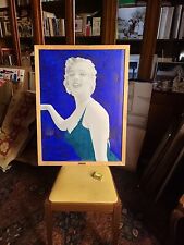 Dipinto moderno marilyn usato  Roma