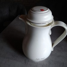 Thermoskanne isolierkanne wei� gebraucht kaufen  Fulda