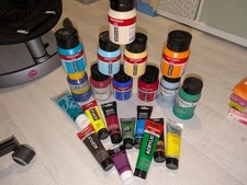 Konvolut hochwertige acrylfarb gebraucht kaufen  Nürnberg