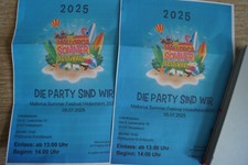 Tickets mallorca sommerfestiva gebraucht kaufen  Salzhemmendorf