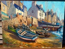 Ancien tableau breton d'occasion  Dompierre-sur-Mer
