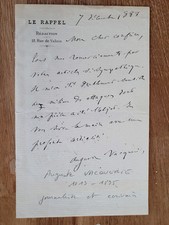 Auguste vacquerie rappel d'occasion  Paris VII
