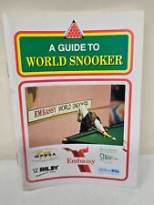 Guide snooker paperback for sale  CLEETHORPES