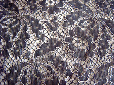 Vintage lace fabric for sale  DARLINGTON