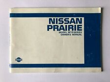 Nissan prairie owners for sale  LINCOLN