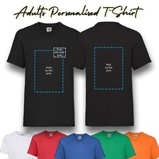 Adults unisex personalised for sale  MANCHESTER