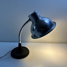 Abajur de mesa articulado vintage década de 1930 pescoço de ganso com base de ferro fundido comprar usado  Enviando para Brazil