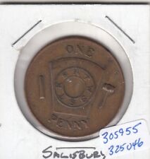 Masonic penny salisbury for sale  Shipping to Ireland