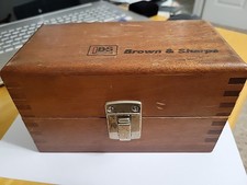 Brown sharpe wooden for sale  Argenta