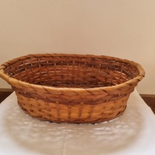 Vintage handwoven wicker for sale  TONBRIDGE
