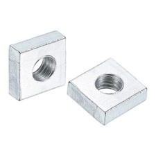 100Pcs M6x12mmx4mm Square Nuts, Carbon Steel Zinc Plated Coarse Thread Nuts na sprzedaż  Wysyłka do Poland