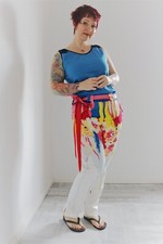 Bunte hose farbverlauf gebraucht kaufen  Viersen