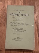 Livre traité anatomie d'occasion  Sens