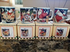 Set christmas mugs for sale  Absecon